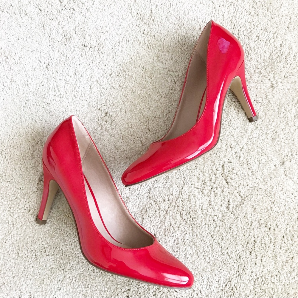 Madden Girl Red Patton High Heel Shoes 6.5
